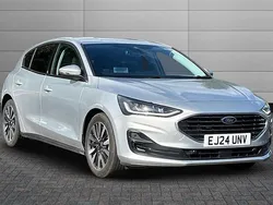 Moondust silver Used 2024 Ford Focus Titanium X Hatchback | £20,350 (A bit pricey)