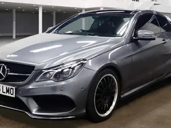 Grey Used 2016 Mercedes E220 AMG line Coupe | £8,450 (Fair price)