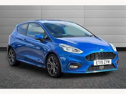 Blue Used 2019 Ford Fiesta ST-Line Hatchback | £7,240 (Fair price)