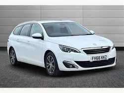 White Used 2016 Peugeot 308 Allure Estate | £6,995 (Fair price)