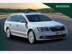 White Used 2015 Skoda Superb Estate | £11,970 (Good price)