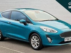 Blue Used 2018 Ford Fiesta Zetec Hatchback | £7,439 (Good price)
