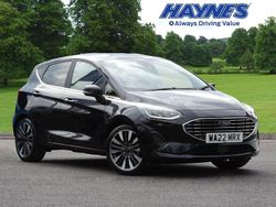 Black Used 2022 Ford Fiesta Titanium Hatchback | £15,000 (Fair price)