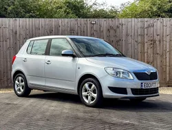 Silver Used 2013 Skoda Fabia SE Hatchback | £5,295 (Fair price)