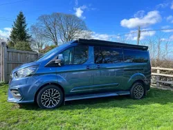 Blue Used 2022 Ford Transit Custom Limited Van | £54,995