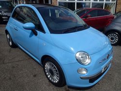 Blue Used 2013 Fiat 500 Lounge Hatchback | £3,995 (Fair price)