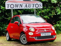 Red Used 2018 Fiat 500 Lounge Hatchback | £4,990 (Fair price)