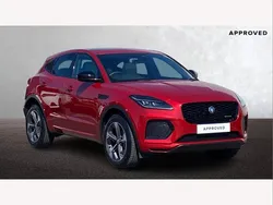 Firenze red Used 2024 Jaguar E-Pace R-Dynamic SUV | £31,495 (Fair price)