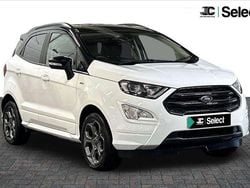 White Used 2019 Ford Ecosport ST-Line SUV | £10,800 (Fair price)