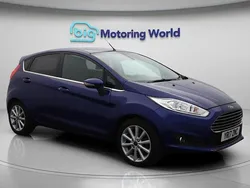 Blue Used 2017 Ford Fiesta Titanium Hatchback | £11,300 (Super price)