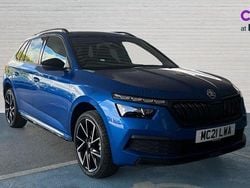 Blue Used 2021 Skoda Kamiq Monte Carlo SUV | £18,092 (Good price)