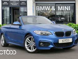 Blue Used 2017 BMW 218 M Sport Cabriolet | £11,599 (Fair price)