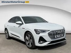 White Used 2021 Audi e-tron S-Line SUV | £23,490 (Good price)