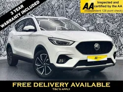 White Used 2022 MG ZS Exclusive Sedan | £13,995 (Fair price)