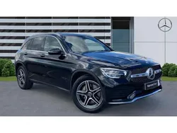 Black Used 2020 Mercedes GLC220 AMG line SUV | £25,988 (Fair price)