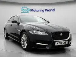 Black Used 2018 Jaguar XF R-Sport Sedan | £12,700 (Good price)