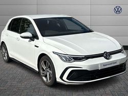 White Used 2023 VW Golf VIII R-line Hatchback | £23,490 (Fair price)