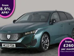 Blue Used 2022 Peugeot 308 Allure Premium Estate | £17,481 (Fair price)
