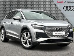 Silver Used 2024 Audi Q4 e-tron S-Line SUV | £32,490 (Super price)