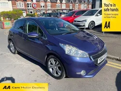 Blue Used 2014 Peugeot 208 Allure Hatchback | £4,750 (Fair price)