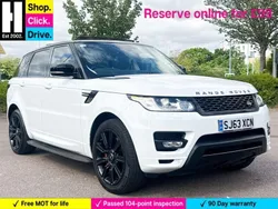 White Used 2013 Land Rover Range Rover Sport Autobiography Dynamic SUV | £13,665 (Fair price)