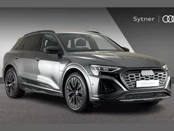 Grey Used 2023 Audi Q8 e-tron Black Edition SUV | £42,000