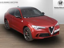 Red Used 2019 Alfa Romeo Stelvio Quadrifoglio SUV | £40,995 (Expensive)