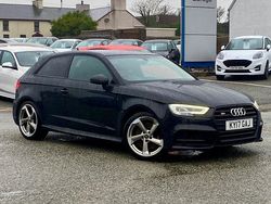 Black Used 2017 Audi S3 Sportback Black Edition Hatchback | £17,499