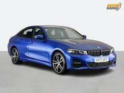 Blue Used 2022 BMW 330e M Sport Sedan | £20,495 (Fair price)