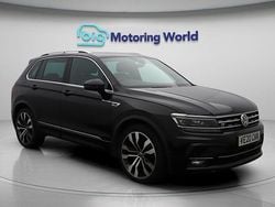 Black Used 2020 VW Tiguan R-line SUV | £21,200 (Good price)