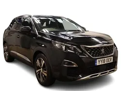 Black Used 2018 Peugeot 3008 GT-line SUV | £7,990 (Expensive)