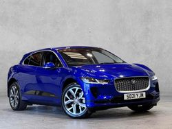 Blue Used 2021 Jaguar I-Pace SUV | £16,950 (Fair price)