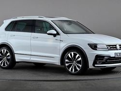 White Used 2020 VW Tiguan SEL SUV | £20,198 (A bit pricey)