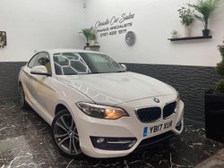 White Used 2017 BMW 218 Sport Line Coupe | £8,554 (Fair price)