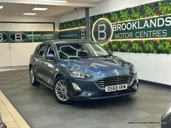 Blue Used 2019 Ford Focus Titanium X Hatchback | £11,185 (Fair price)