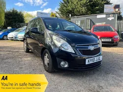 Black Used 2010 Chevrolet Spark LS Hatchback | £1,990 (Fair price)