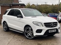 White Used 2017 Mercedes GLE250 AMG line SUV | £14,499 (Super price)