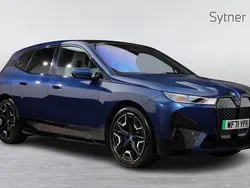 Blue Used 2021 BMW iX M Sport SUV | £34,000 (Expensive)