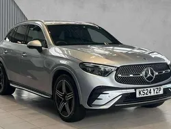 Hightech silver Used 2024 Mercedes GLC300 AMG Line Premium SUV | £45,343 (Good price)