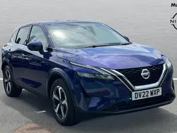 Blue Used 2022 Nissan Qashqai N-Connecta SUV | £18,202 (A bit pricey)