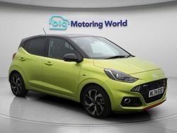 Yellow Used 2025 Hyundai i10 N Line Hatchback | £15,200 (A bit pricey)