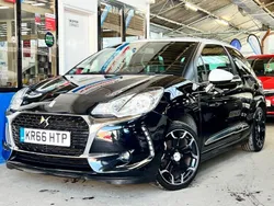 Black Used 2016 DS Automobiles DS3 Elegance Hatchback | £8,850 (Fair price)