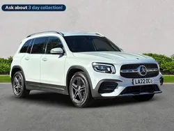 White Used 2022 Mercedes GLB200 AMG Line Premium SUV | £26,949 (Fair price)