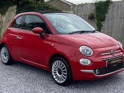 Red Used 2015 Fiat 500C Lounge Cabriolet | £6,195 (Fair price)