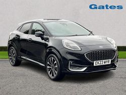 Black Used 2023 Ford Puma ST-Line Hatchback | £17,599 (Fair price)