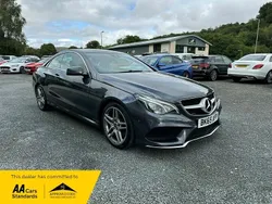 Grey Used 2015 Mercedes E220 AMG line Coupe | £9,495 (Fair price)