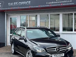 Black Used 2013 Mercedes E220 Sport Estate | £10,995 (Fair price)