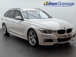 White Used 2016 BMW 320 M Sport Estate | £17,100 (Fair price)