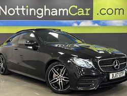 Black Used 2017 Mercedes E220 AMG line Coupe | £16,995 (Fair price)