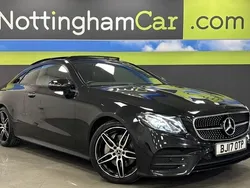 Black Used 2017 Mercedes E220 AMG line Coupe | £16,995 (Fair price)